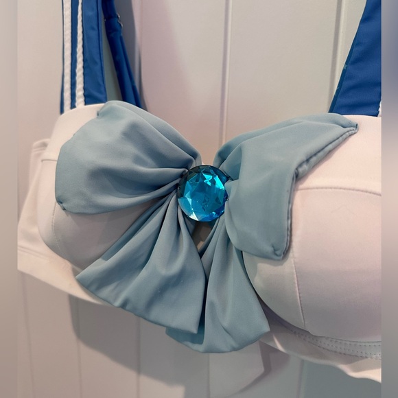 Sailor bikini top Sz 0 - Picture 2 of 6